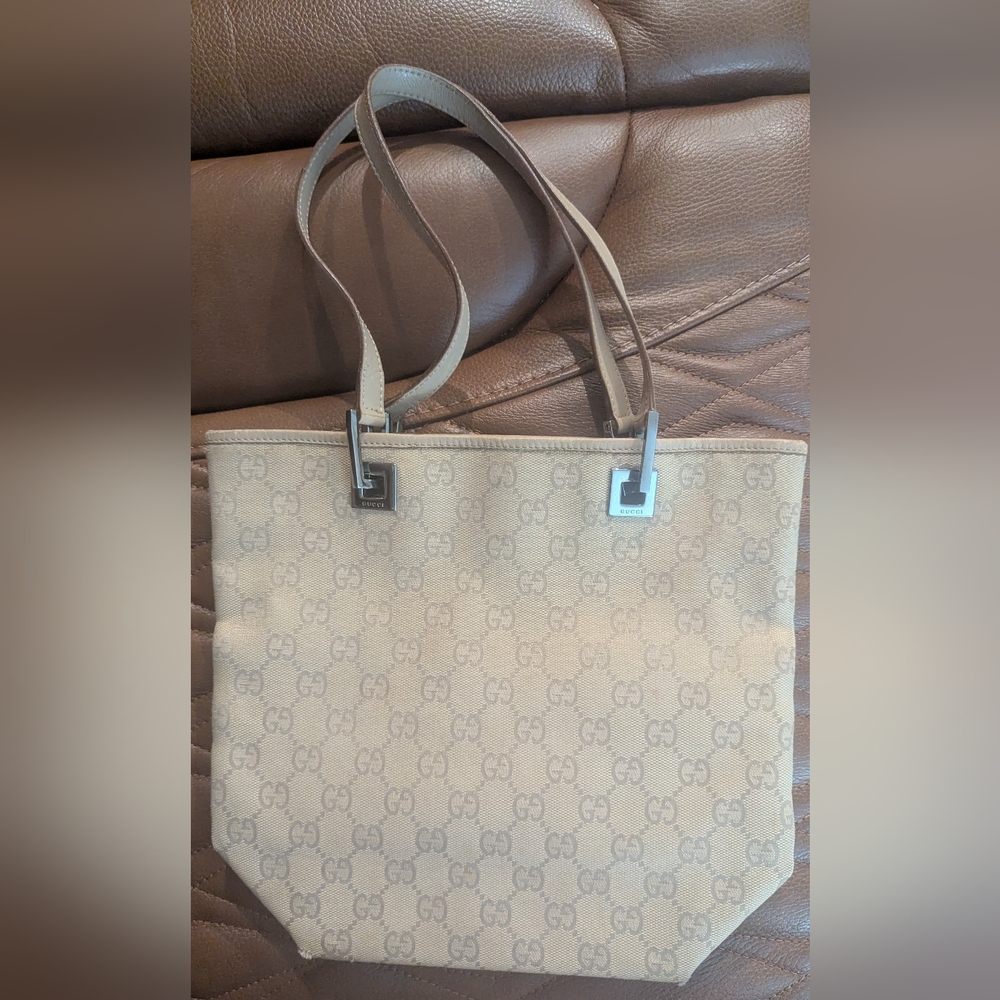 💥 Sale 🌈❤️‍🔥 Gucci Beige Tote Bag